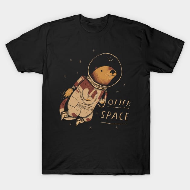 otter space T-Shirt by Louisros